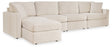 Modmax Oyster 4-Piece Sectional with Ottoman by Ashley at Eve Furniture