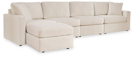 Modmax Oyster 4-Piece Sectional with Ottoman by Ashley at Eve Furniture