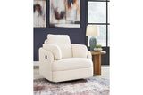 Modmax Oyster 5-Piece Sectional and Swivel Glider Recliner by Ashley at Eve Furniture
