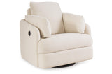 Modmax Oyster 5-Piece Sectional and Swivel Glider Recliner by Ashley at Eve Furniture