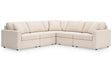 Modmax Oyster 5-Piece Sectional by Ashley at Eve Furniture