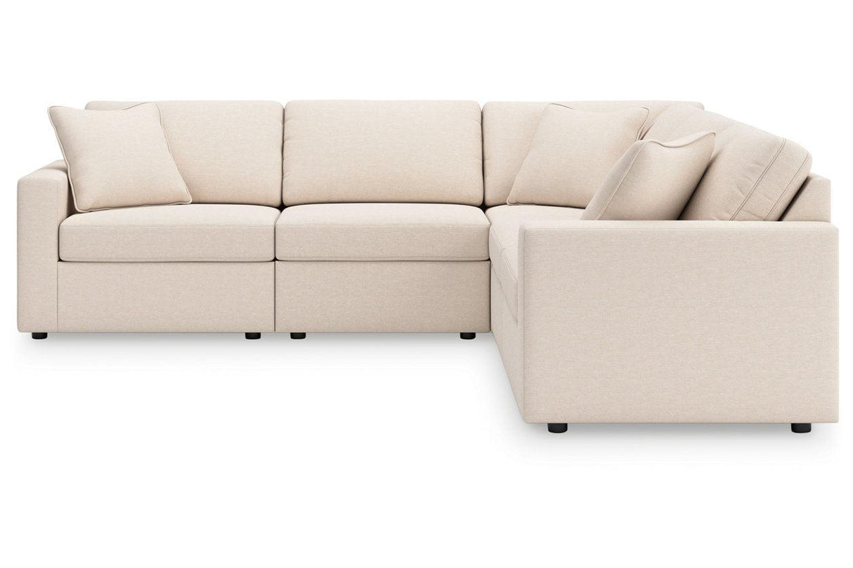 Modmax Oyster 5-Piece Sectional by Ashley at Eve Furniture