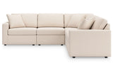 Modmax Oyster 5-Piece Sectional by Ashley at Eve Furniture