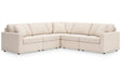 Modmax Oyster 5-Piece Sectional by Ashley at Eve Furniture