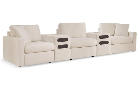 Modmax Oyster 5-Piece Sectional by Ashley at Eve Furniture