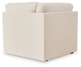 Modmax Oyster 6-Piece LAF Sectional with Ottoman by Ashley at Eve Furniture