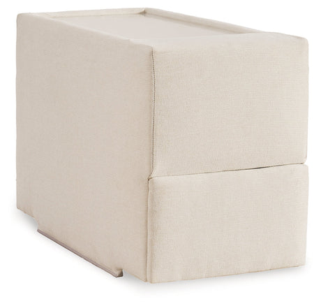 Modmax Oyster 6-Piece LAF Sectional with Ottoman by Ashley at Eve Furniture
