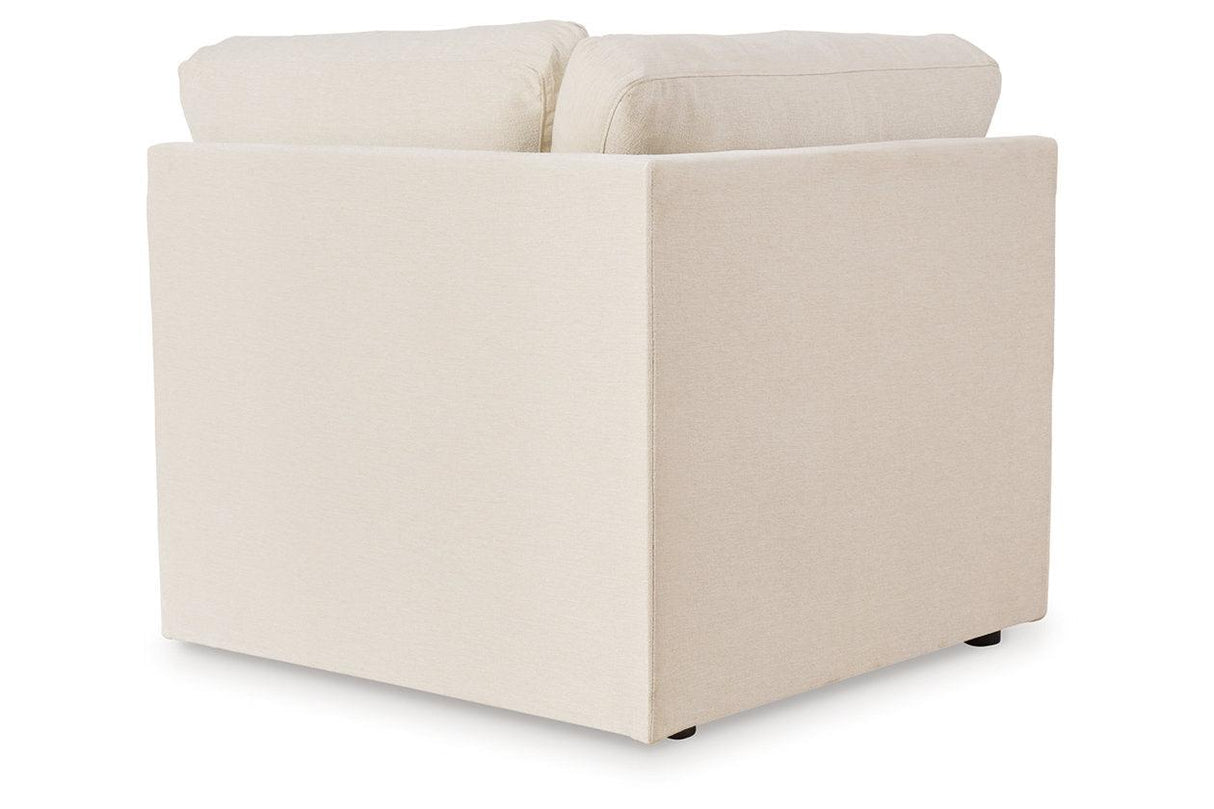 Modmax Oyster 6-Piece Sectional and Swivel Glider Recliner by Ashley at Eve Furniture