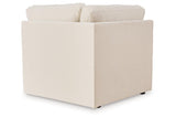 Modmax Oyster 6-Piece Sectional and Swivel Glider Recliner by Ashley at Eve Furniture