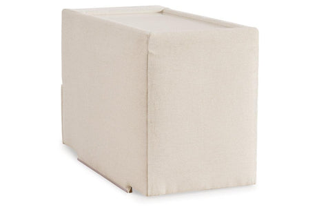 Modmax Oyster 6-Piece Sectional and Swivel Glider Recliner by Ashley at Eve Furniture