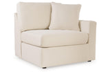 Modmax Oyster 6-Piece Sectional and Swivel Glider Recliner by Ashley at Eve Furniture
