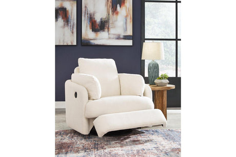 Modmax Oyster 6-Piece Sectional and Swivel Glider Recliner by Ashley at Eve Furniture