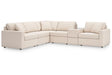 Modmax Oyster 6-Piece Sectional by Ashley at Eve Furniture
