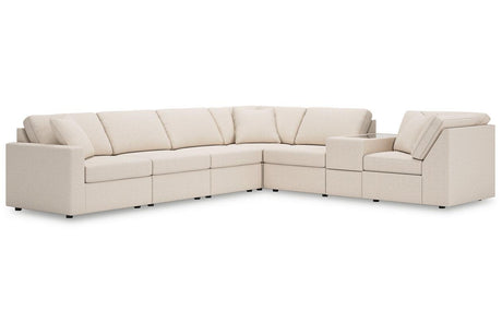 Modmax Oyster 7-Piece Sectional by Ashley at Eve Furniture