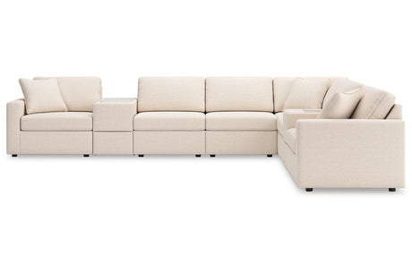 Modmax Oyster 8-Piece Sectional by Ashley at Eve Furniture