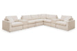 Modmax Oyster 8-Piece Sectional by Ashley at Eve Furniture