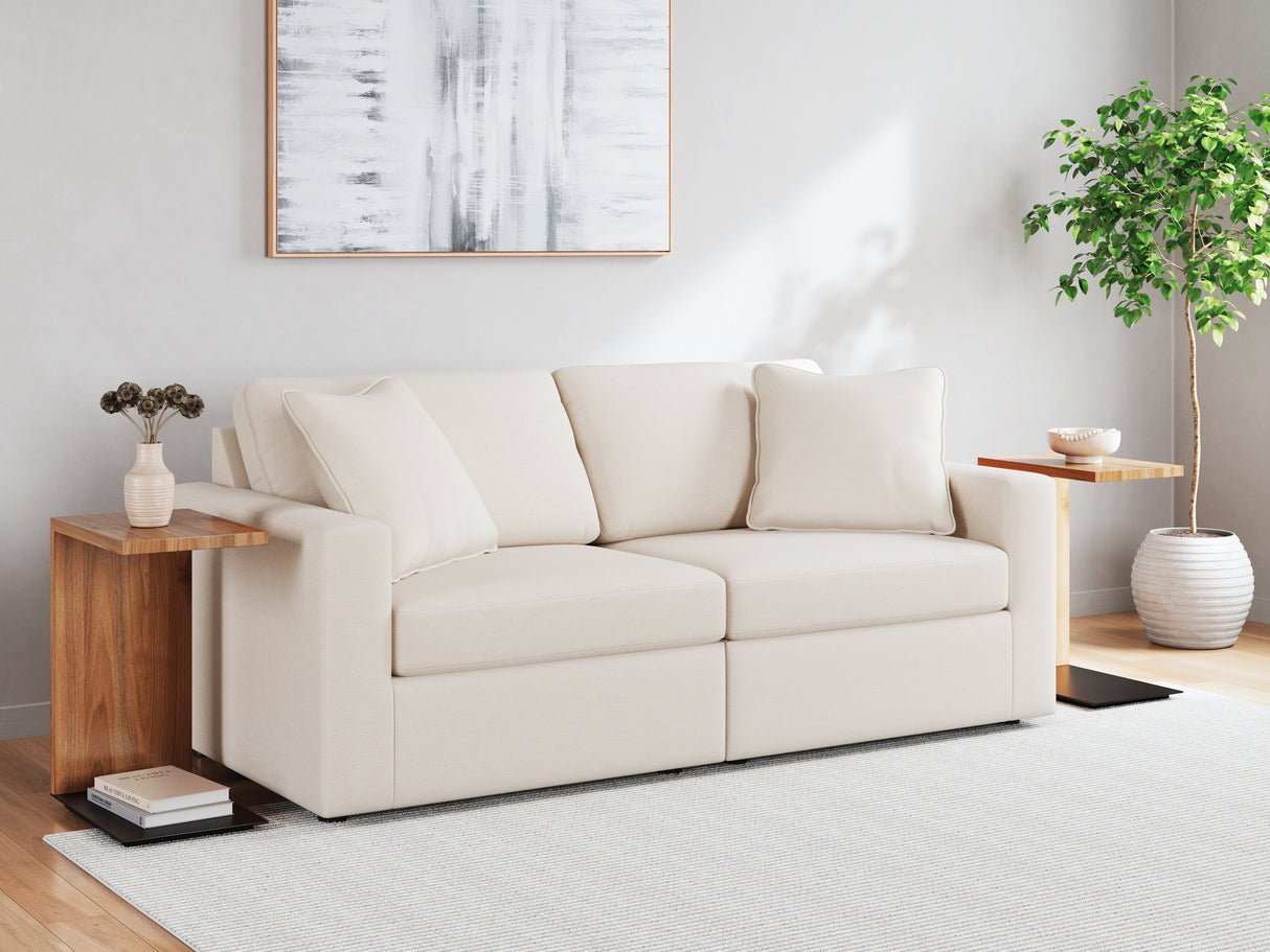 Modmax Oyster Sofa and Loveseat by Ashley at Eve Furniture