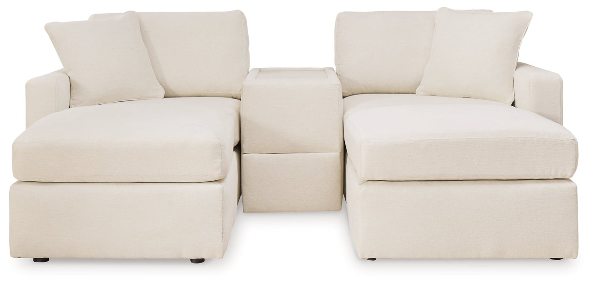 Modmax Oyster Sofa and Loveseat by Ashley at Eve Furniture
