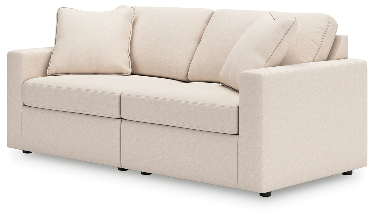 Modmax Oyster Sofa and Loveseat by Ashley at Eve Furniture