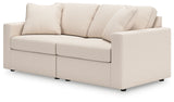 Modmax Oyster Sofa and Loveseat by Ashley at Eve Furniture