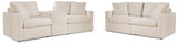 Modmax Oyster Sofa and Loveseat by Ashley at Eve Furniture