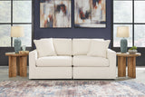 Modmax Oyster Sofa, Loveseat and Recliner by Ashley at Eve Furniture
