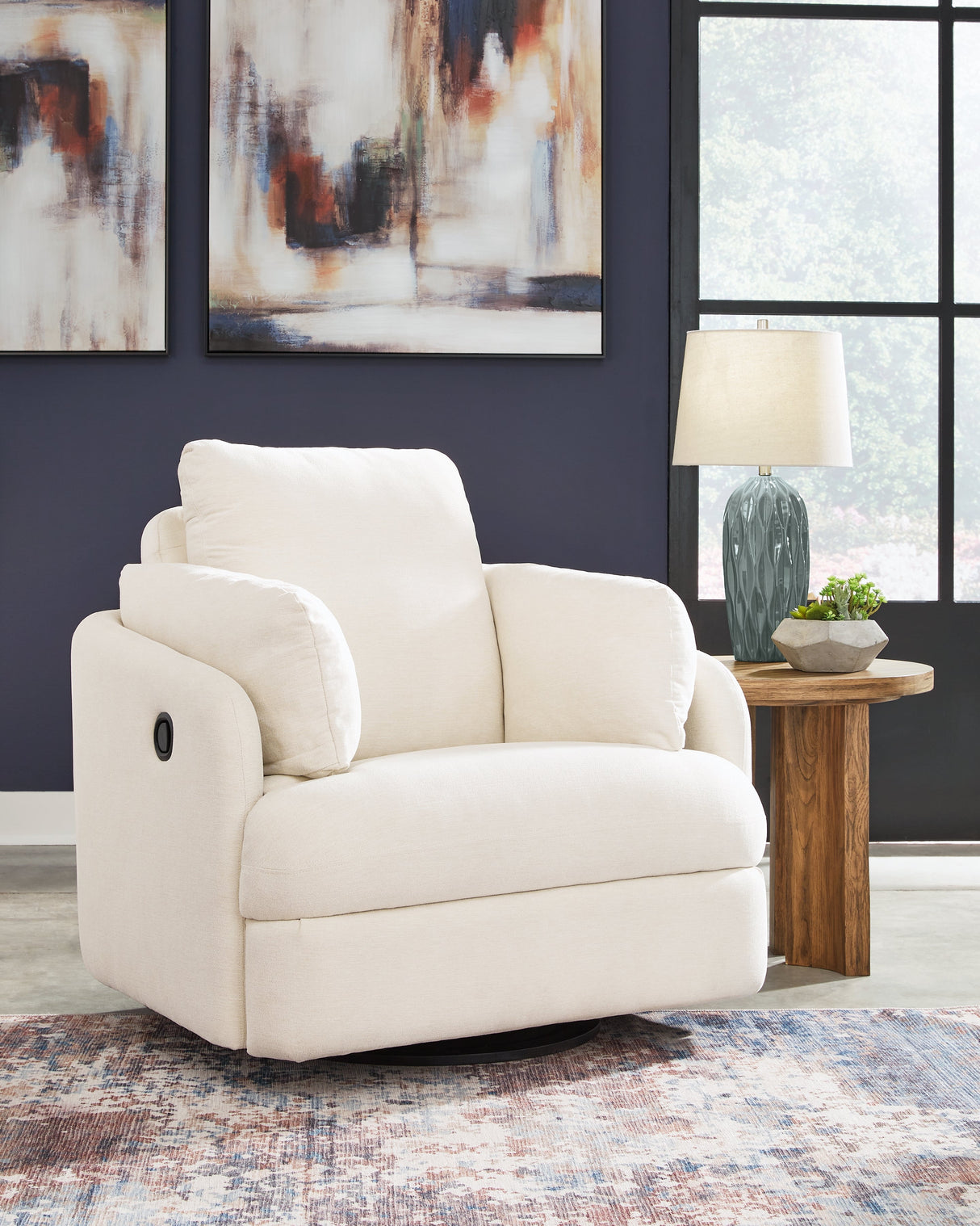 Modmax Oyster Sofa, Loveseat and Recliner by Ashley at Eve Furniture