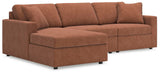 Modmax Spice 3-Piece Sectional with LAF Storage Chaise by Ashley at Eve Furniture