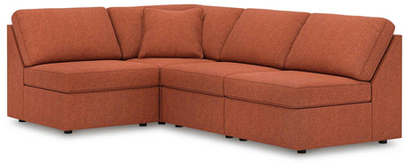 Modmax Spice 4-Piece Sectional by Ashley at Eve Furniture