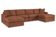 Modmax Spice 4-Piece Sectional with Chaise by Ashley at Eve Furniture