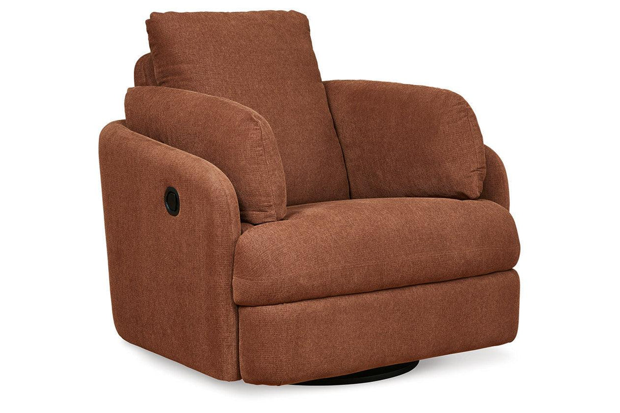 Modmax Spice 5-Piece Sectional and Swivel Glider Recliner by Ashley at Eve Furniture
