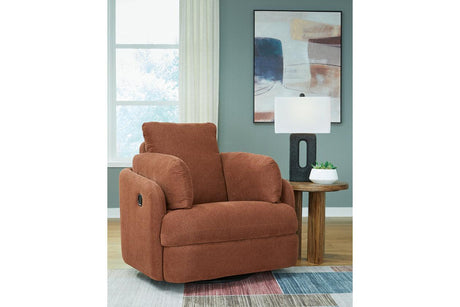 Modmax Spice 5-Piece Sectional and Swivel Glider Recliner by Ashley at Eve Furniture