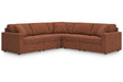 Modmax Spice 5-Piece Sectional by Ashley at Eve Furniture