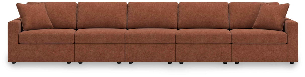 Modmax Spice 5-Piece Sectional by Ashley at Eve Furniture