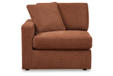 Modmax Spice 6-Piece Sectional and Swivel Glider Recliner by Ashley at Eve Furniture