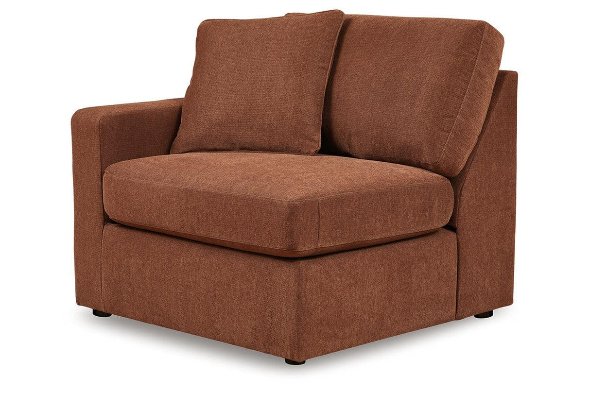 Modmax Spice 6-Piece Sectional and Swivel Glider Recliner by Ashley at Eve Furniture