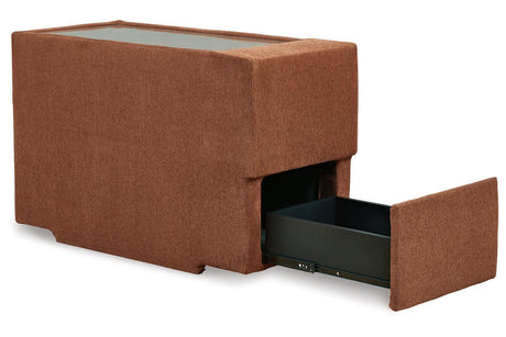 Modmax Spice 6-Piece Sectional and Swivel Glider Recliner by Ashley at Eve Furniture