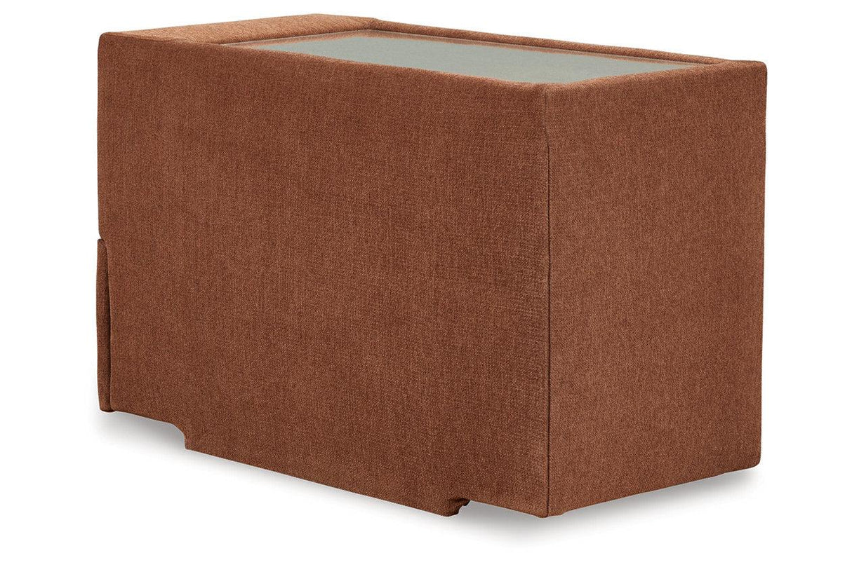 Modmax Spice 6-Piece Sectional and Swivel Glider Recliner by Ashley at Eve Furniture