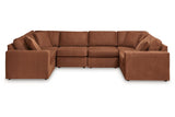 Modmax Spice 6-Piece Sectional by Ashley at Eve Furniture