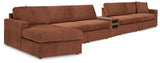 Modmax Spice 6-Piece Sectional by Ashley at Eve Furniture