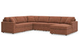 Modmax Spice 6-Piece Sectional by Ashley at Eve Furniture