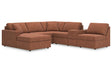 Modmax Spice 6-Piece Sectional with Chaise by Ashley at Eve Furniture