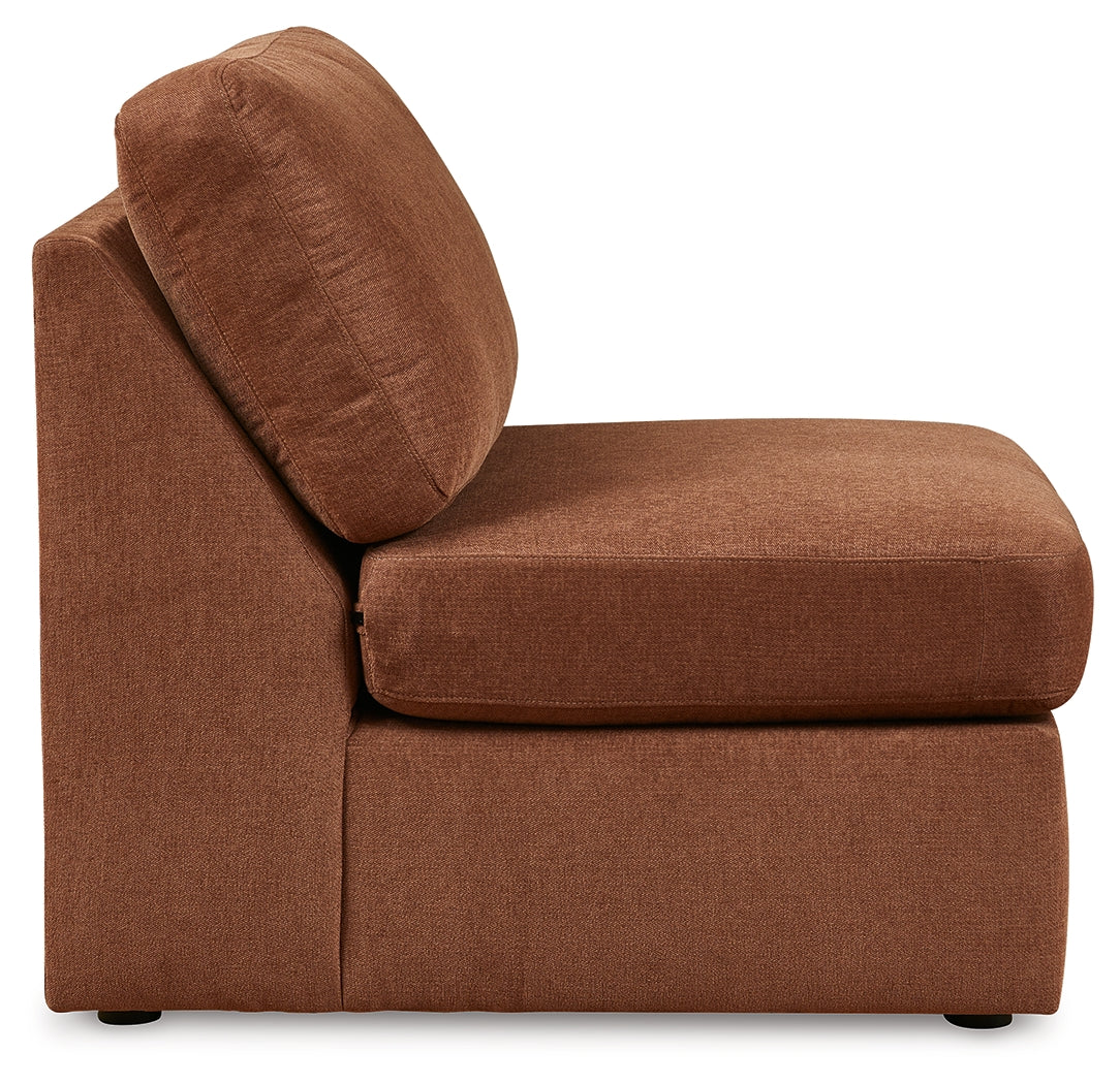 Modmax Spice 7-Piece Sectional and 2 Ottomans by Ashley at Eve Furniture