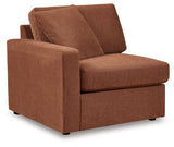 Modmax Spice 7-Piece Sectional and 2 Ottomans by Ashley at Eve Furniture