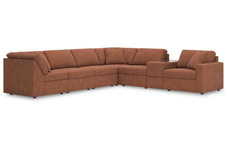 Modmax Spice 7-Piece Sectional by Ashley at Eve Furniture