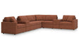 Modmax Spice 8-Piece Sectional by Ashley at Eve Furniture