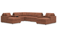 Modmax Spice 8-Piece Sectional with Chaise by Ashley at Eve Furniture