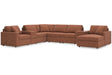 Modmax Spice 8-Piece Sectional with Chaise by Ashley at Eve Furniture