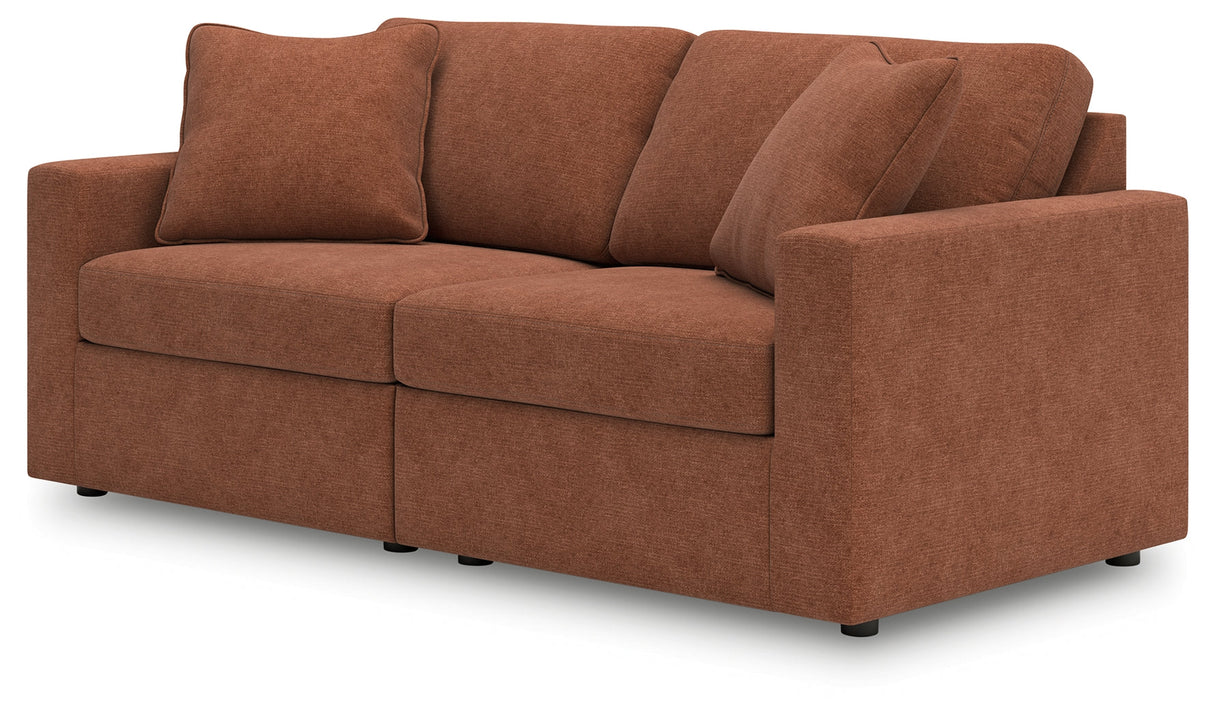 Modmax Spice Performance Fabric Sofa and Loveseat by Ashley at Eve Furniture