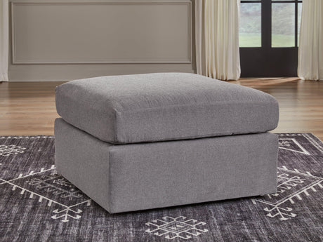 Modmax Granite Oversized Accent Ottoman by Ashley at Eve Furniture